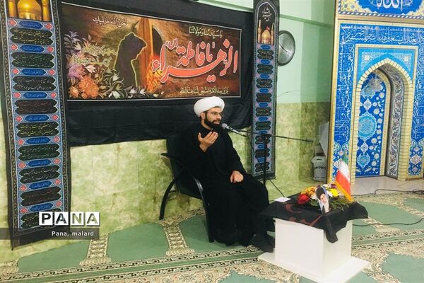 آیین عزاداری ایام فاطمیه در آموزش و پرورش ملارد