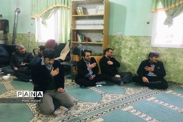 آیین عزاداری ایام فاطمیه در آموزش و پرورش ملارد