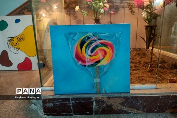 افتتاحیه نمایشگاه نقاشی در نگارخانه کانون فرهنگی و تربیتی شهدای پاکدشت