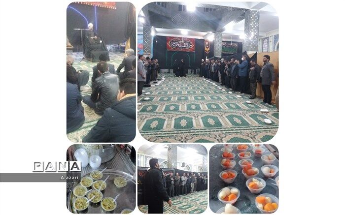 برگزاری مراسم سوگواری حضرت فاطمه زهرا در بن