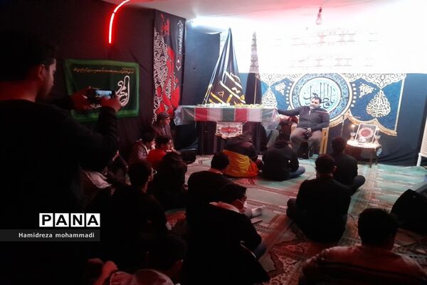 مراسم استقبال از شهید گمنام در قائمشهر