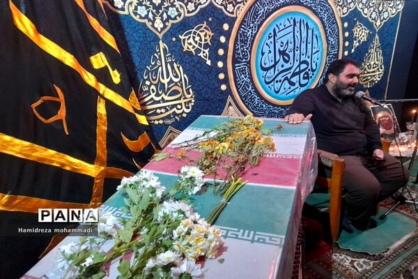 مراسم استقبال از شهید گمنام در قائمشهر