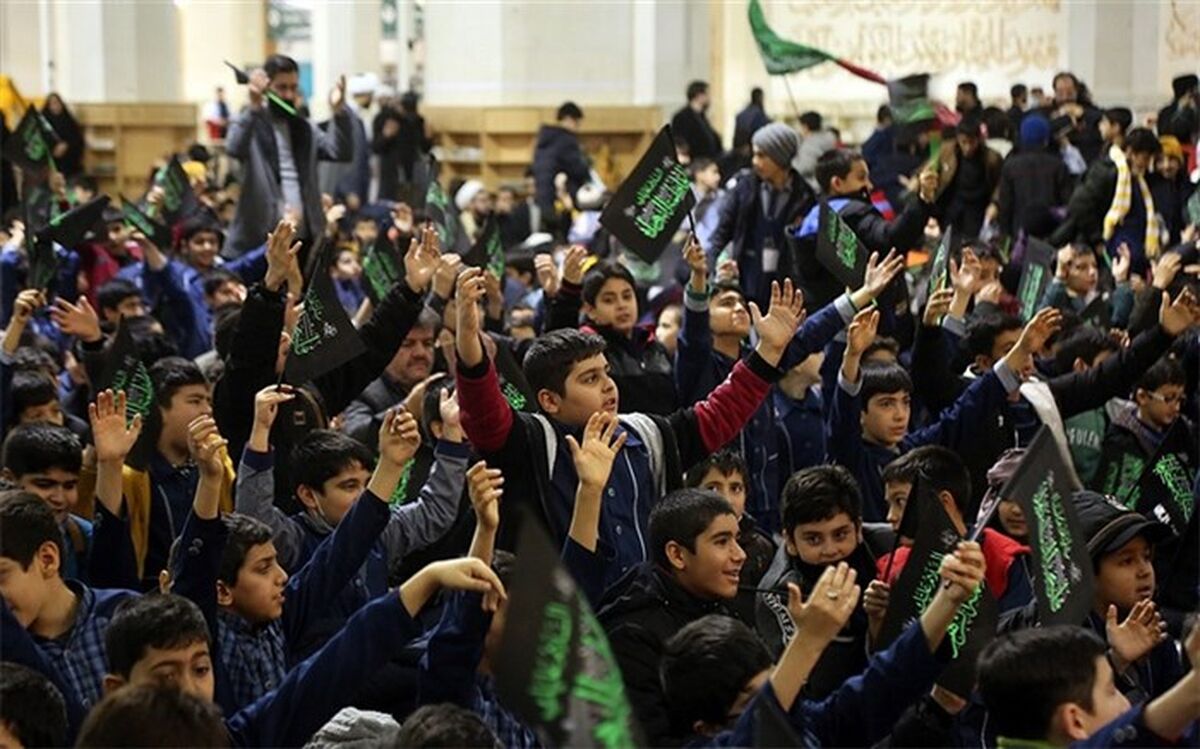 اجتماع 3 هزار نفری «نوگلان فاطمی» در حرم حضرت معصومه(س) برگزار شد