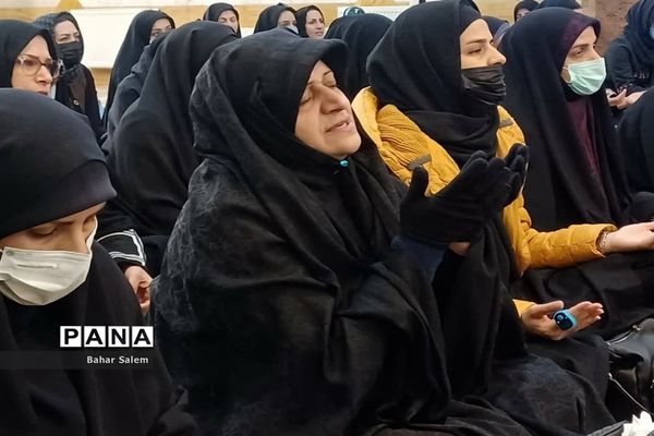 مراسم عزاداری سالروز شهادت حضرت فاطمه زهرا(س) دردبستان دختران شاهد اسلامشهر