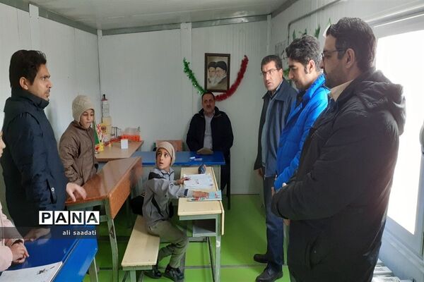 بازدید مدیر آموزش و پرورش شهرستان کلات از مدارس محلات عشایری