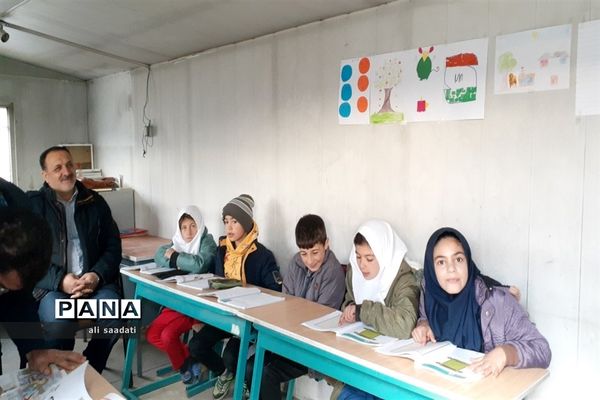 بازدید مدیر آموزش و پرورش شهرستان کلات از مدارس محلات عشایری