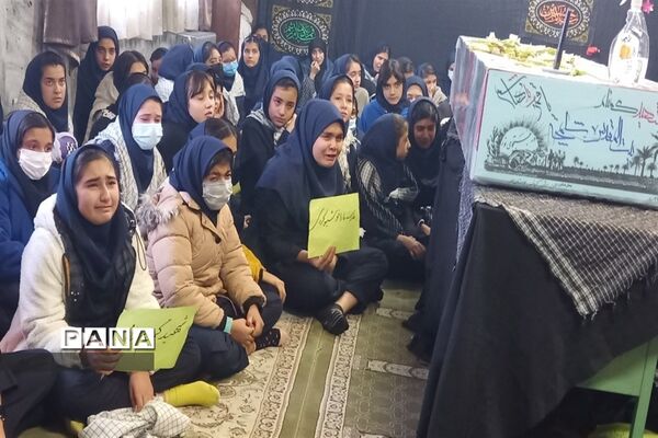 مراسم استقبال از شهید گمنام در شهرستان نظرآباد