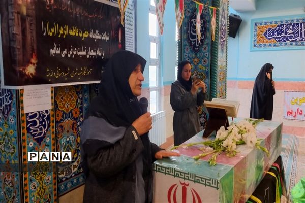 مراسم استقبال از شهید گمنام در شهرستان نظرآباد