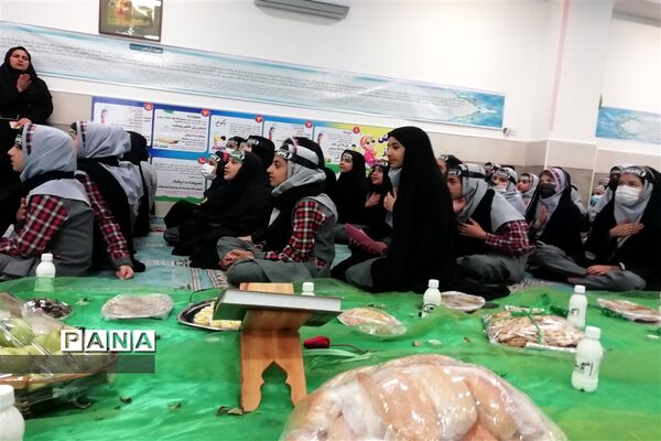 مراسم نوگلان فاطمی در دبستان برکاتی ناحیه دو شیراز