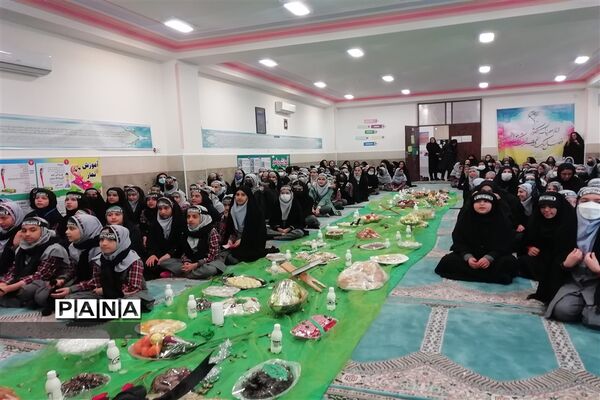 مراسم نوگلان فاطمی در دبستان برکاتی ناحیه دو شیراز