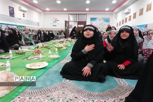 مراسم نوگلان فاطمی در دبستان برکاتی ناحیه دو شیراز