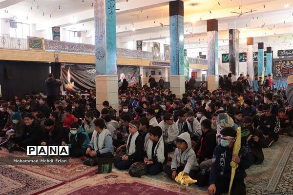 برگزاری آیین نوگلان فاطمی در آباده