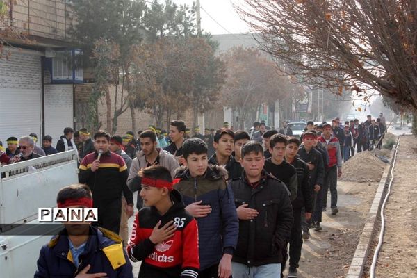 مراسم سالروز شهادت حضرت زهرا (س)هیأت‌های عزاداری دانش‌آموزی جوادآباد