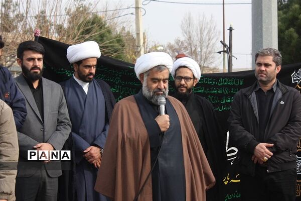 مراسم سالروز شهادت حضرت زهرا (س)هیأت‌های عزاداری دانش‌آموزی جوادآباد