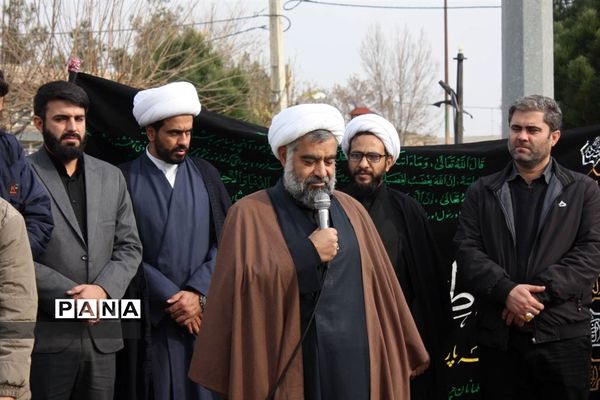 مراسم سالروز شهادت حضرت زهرا (س)هیأت‌های عزاداری دانش‌آموزی جوادآباد