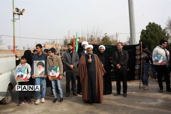 مراسم سالروز شهادت حضرت زهرا (س)هیأت‌های عزاداری دانش‌آموزی جوادآباد