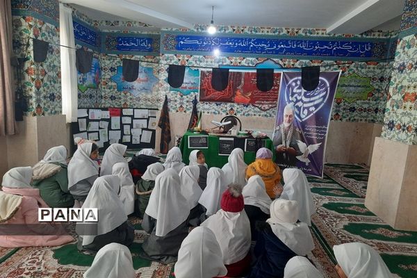 اجرای برنامه‌های مذهبی مدارس ملارد در ایام فاطمیه