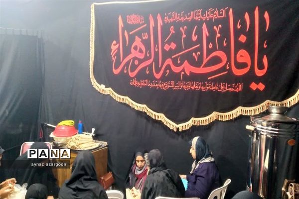 برپایی موکب های فاطمی در قائمشهر