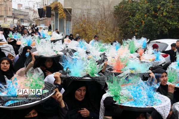 تشییع شهید گمنام  در میاندورود