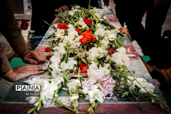 تشییع شهید گمنام دردانشگاه آزاد ارومیه