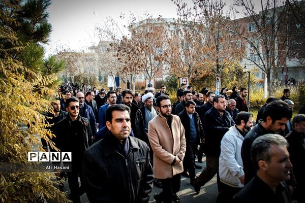 تشییع شهید گمنام دردانشگاه آزاد ارومیه