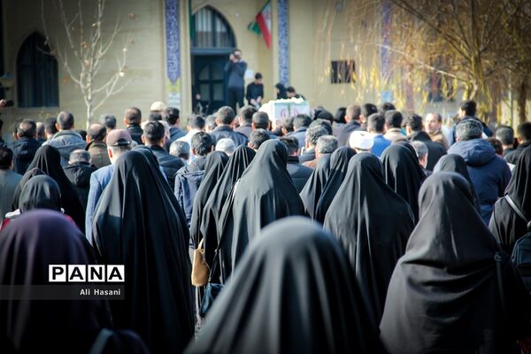تشییع شهید گمنام دردانشگاه آزاد ارومیه