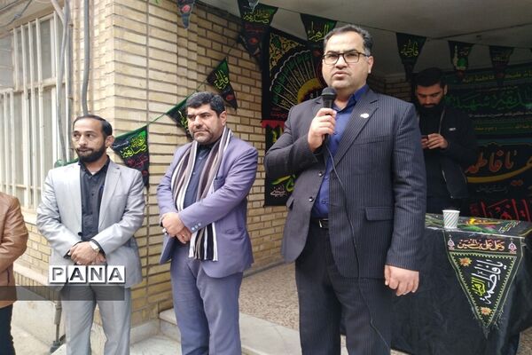 مراسم عزاداری حضرت فاطمه زهرا(س) در ناحیه یک اهواز