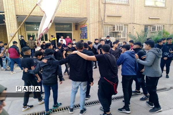 مراسم عزاداری حضرت فاطمه زهرا(س) در ناحیه یک اهواز