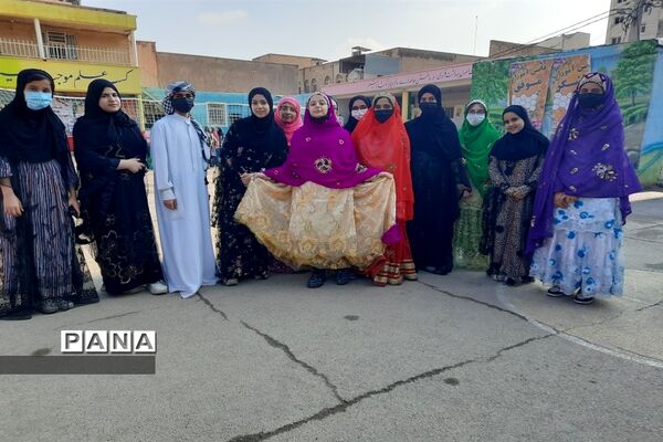 افتتاحیه جشنواره خوارزمی در دبیرستان تشکیلاتی پاینده ناحیه یک اهواز