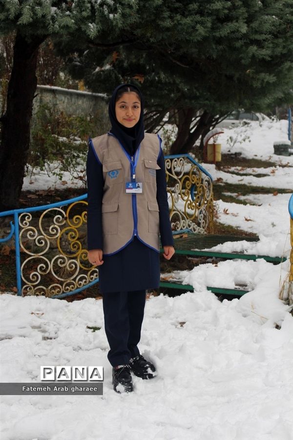 زمین در اردوگاه شهید باهنر لباس سپید به تن کرد