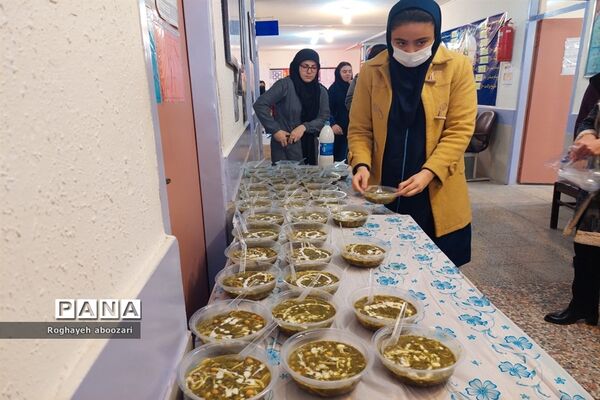 آیین سوگواری شهادت حضرت فاطمه (س) در دبیرستان عصمت صفادشت
