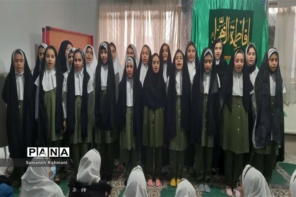 مراسم عزاداری شهادت حضرت زهرا(س) درآموزشگاه الله‌اکبراسلامشهر