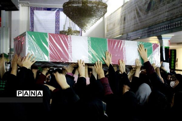 مراسم استقبال از شهید گمنام