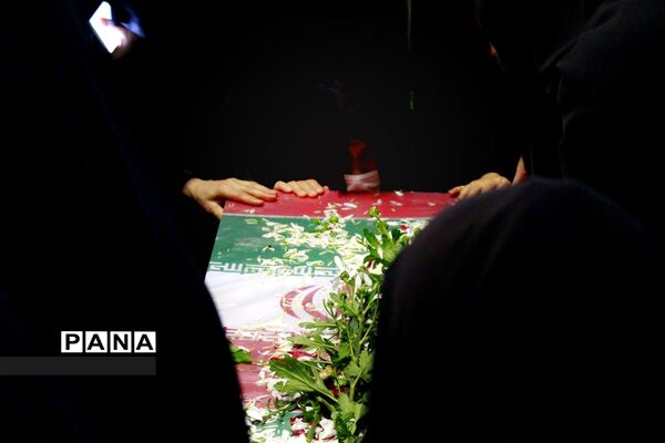 مراسم استقبال از شهید گمنام