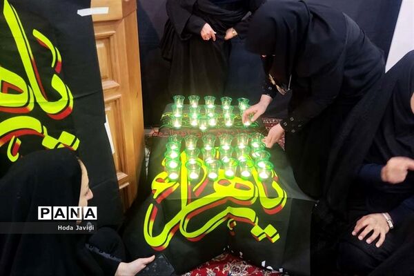 مراسم شهادت حضرت فاطمه زهرا (س ) در مدارس آباده