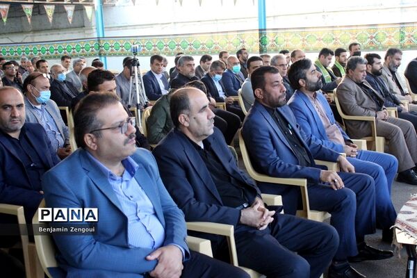 تشییع شهید گمنام در اداره‌کل آموزش و پرورش استان بوشهر
