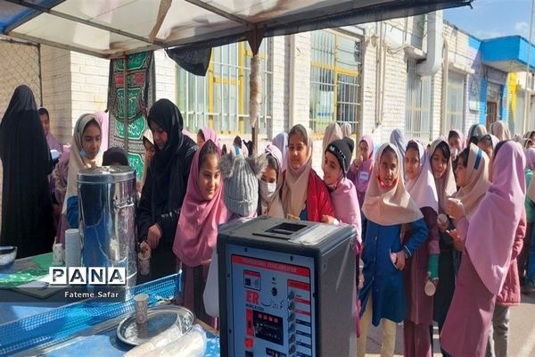 برگزاری سوگواری ایام فاطمیه در مدارس دخترانه کاشمر