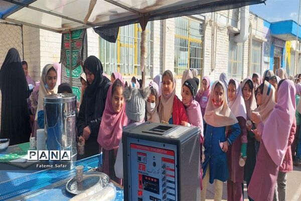 برگزاری سوگواری ایام فاطمیه در مدارس دخترانه کاشمر