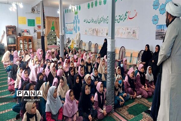 برگزاری سوگواری ایام فاطمیه در مدارس دخترانه کاشمر