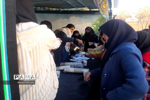برگزاری سوگواری ایام فاطمیه در مدارس دخترانه کاشمر