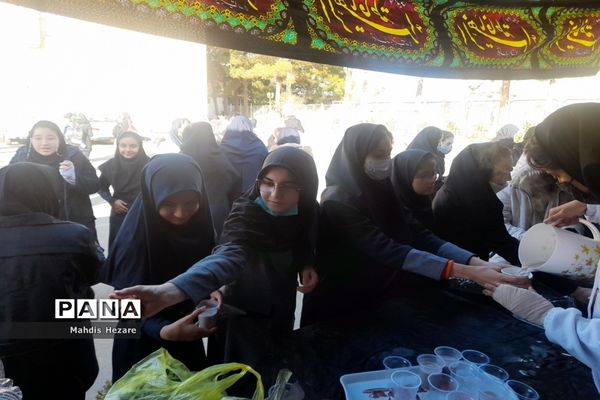 برگزاری سوگواری ایام فاطمیه در مدارس دخترانه کاشمر