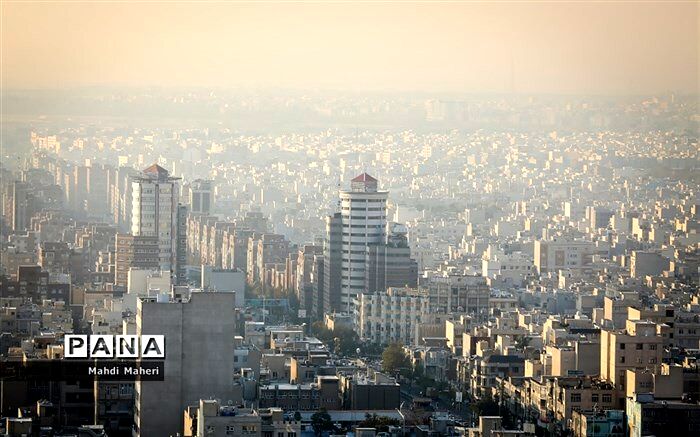 کاهش کیفیت هوا در مناطق پرتردد تهران