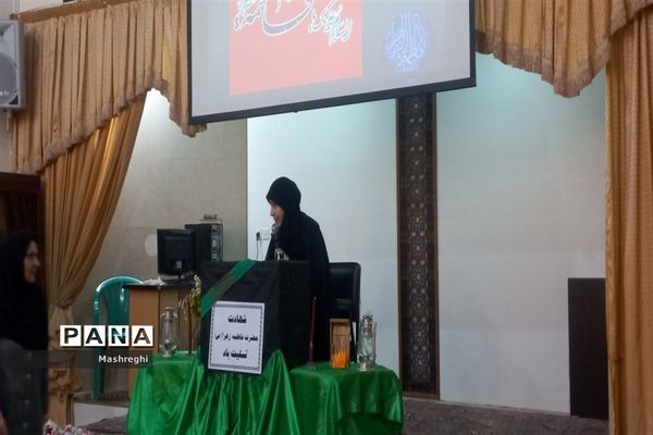 مراسم عزاداری دهه فاطمیه هیأت دانش‌آموزی ریحانه الحسین دبیرستان شاهد مسفروش کاشان