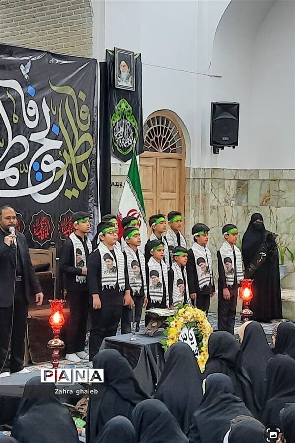 سوگواری یاس نبوی در شهرستان بافق