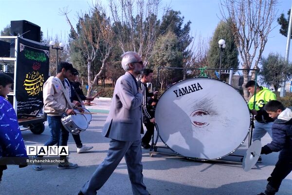 عزاداری شهادت حضرت فاطمه زهرا (س) در روستای جعفرآباد بخش جوادآباد