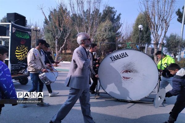 عزاداری شهادت حضرت فاطمه زهرا (س) در روستای جعفرآباد بخش جوادآباد