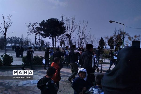 عزاداری شهادت حضرت فاطمه زهرا (س) در روستای جعفرآباد بخش جوادآباد