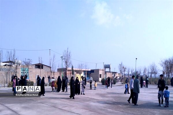 عزاداری شهادت حضرت فاطمه زهرا (س) در روستای جعفرآباد بخش جوادآباد
