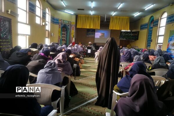 مراسم سوگواری حضرت فاطمه زهرا(س) در دبیرستان دخترانه محمد عاصمی