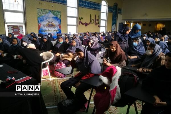 مراسم سوگواری حضرت فاطمه زهرا(س) در دبیرستان دخترانه محمد عاصمی